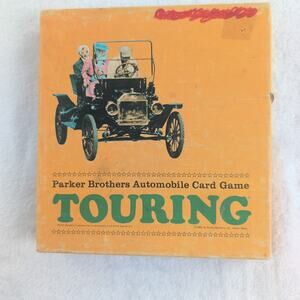 Vintage 1937 Touring Card Game *Complete* Parker Brothers